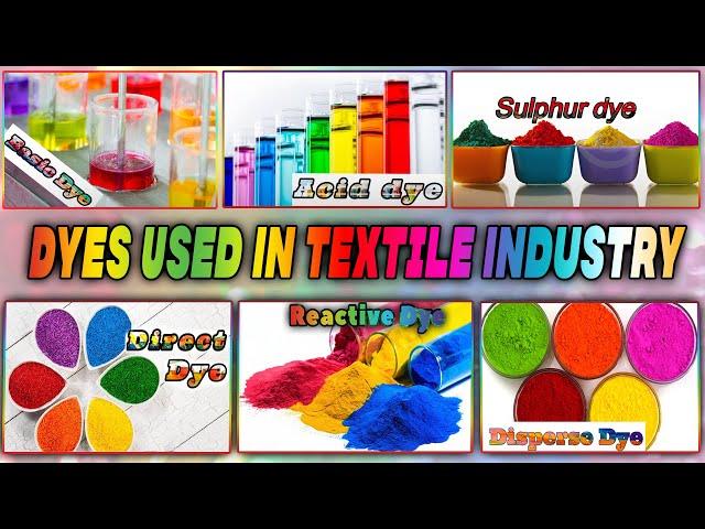 Types Of Dyes Used In Textile Industry