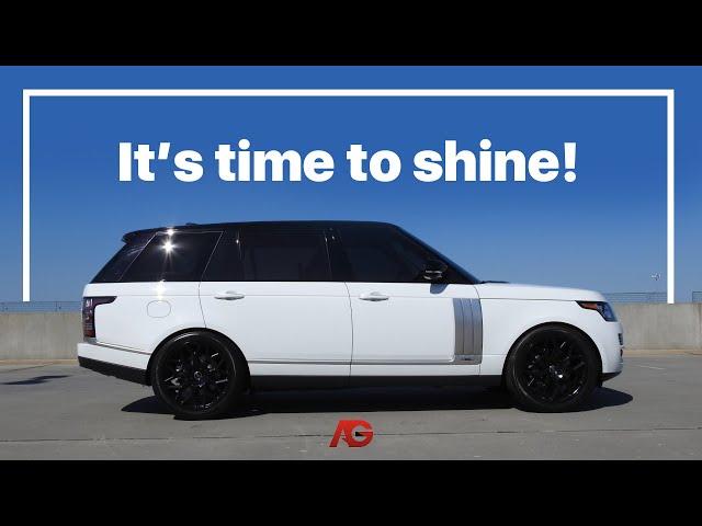 It’s time to shine! | Range Rover Autobiography Quick Detail | Auto Glance Sri Lanka