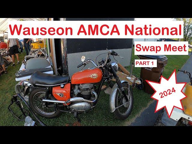 Wauseon 24 Vintage Motorcycle Swap Meet Part 1