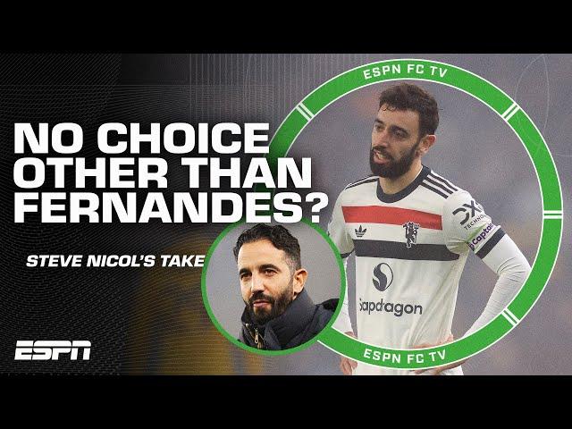 Ruben Amorim has NO OTHER CHOICE but to have Fernandes the captain of Man United - Nicol | ESPN FC