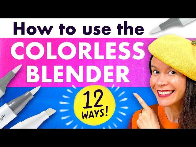 How to Use the Colorless Blender Like a PRO! Top 12 Uses