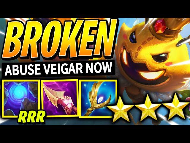 ABUSE VEIGAR for FREE WINS in TFT SET 12! - RANKED Best Comps | TFT Patch 14.15 | Teamfight Tactics