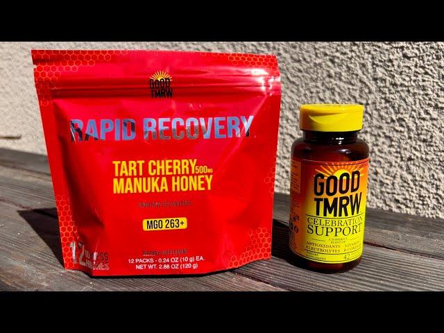 Good Tmrw Hangover Recovery & Exercise Recovery Supplement Review & Test