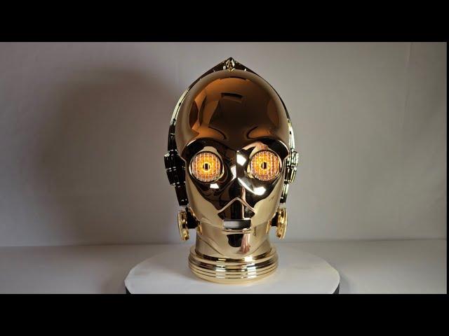 Star Wars Galactic Archive Electronic C-3P0 Head