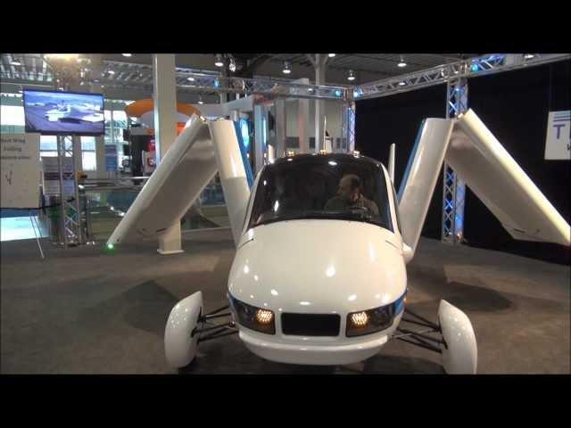 Transition Terrafugia Flying Car at the New York Auto Show