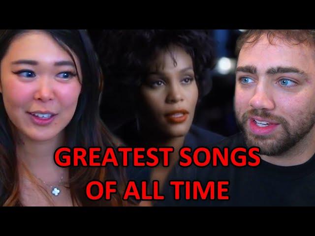 ExtraEmily and Mizkif React to Top 100 Greatest Songs of All Time