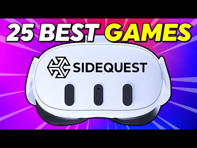 25 BEST SIDEQUEST GAMES for Meta Quest 3