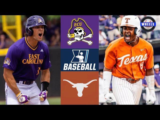 #8 East Carolina vs #9 Texas (AMAZING GAME!) | Supers Game 2 | 2022 College Baseball Highlights