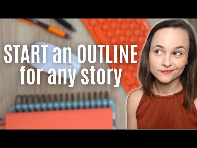 the EASIEST way to outline a story | how to outline a novel | why writers struggle with outlining