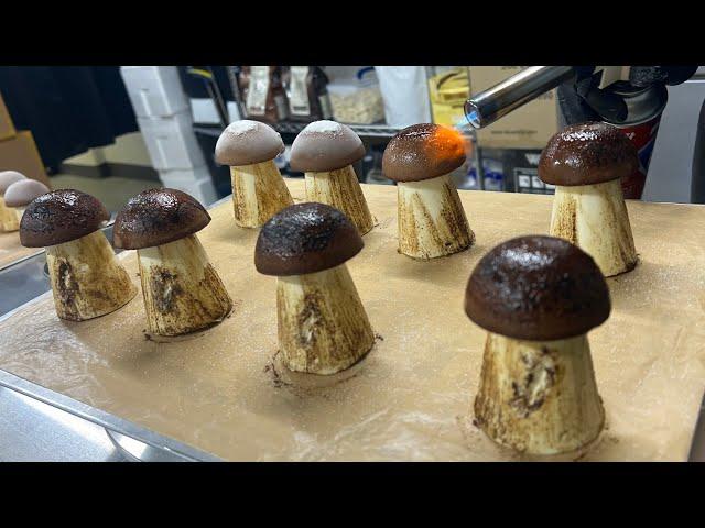 Is the cake quality real? Making truffle mushroom mousse cake