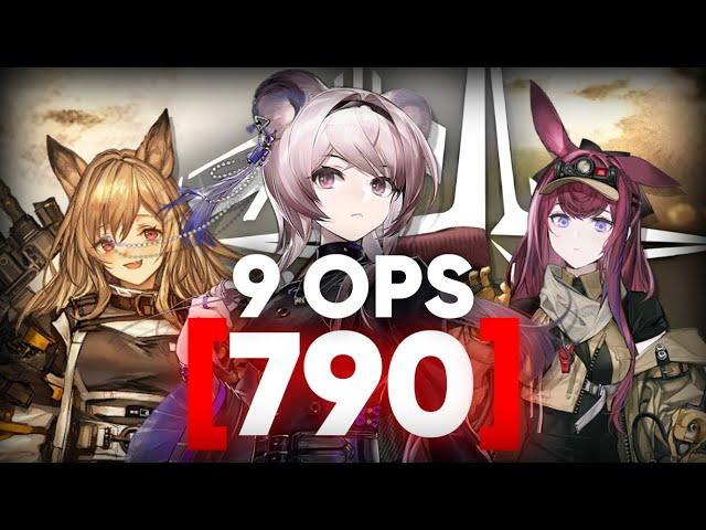 [Arknights] CCB2 Underdawn Risk 790 9ops