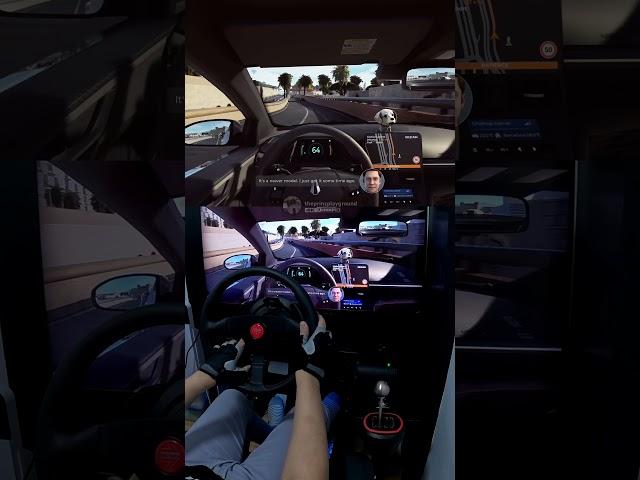 Passenger wants a little chat 