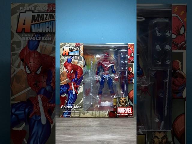 Unboxing 1.0 Amazing Yamaguchi Revoltech #spiderman #figure#actionfigure#collectible #marvel