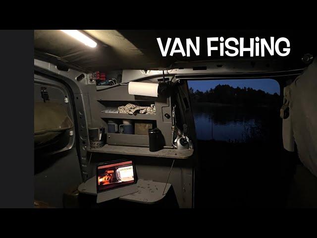 Small van fishing