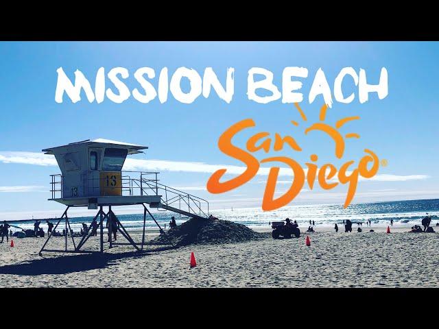 Mission Beach San Diego California Vlog