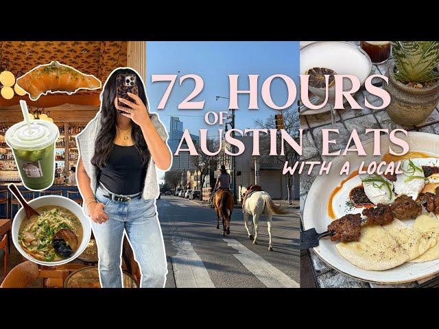 VLOG: A Full Weekend of Eating in Austin  Viral Burgers, The BEST Omakase & Designer Coffee Shops