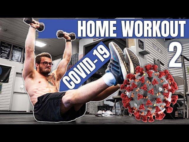 At Home Workout For Athletes: Coronavirus Home Dumbbell Workout Day 2