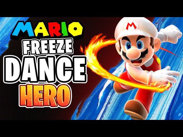 Super Mario: Freeze Dance Hero  Easter Brain Break  Just Dance  GoNoodle  Mario Run Challenge