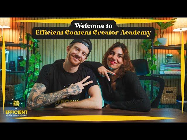 Welcome to Efficient Content Creator Academy