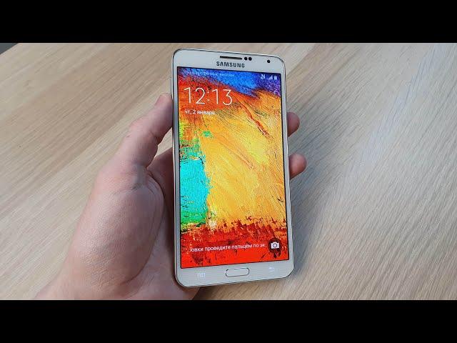 НАСТОЯЩИЙ РАРИТЕТ- SAMSUNG GALAXY NOTE 3 2013 ГОДА!