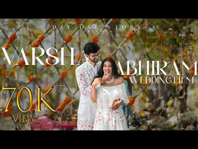 Varsha🩷Abhiram | WEDDING FILM | DAY ONE STORY