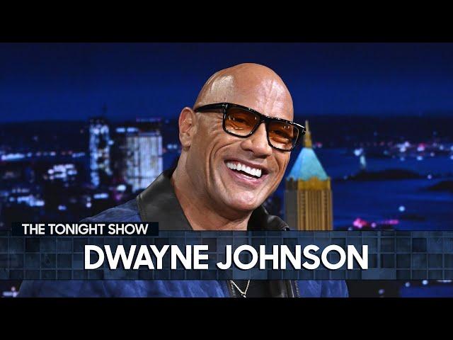 Dwayne Johnson Breaks Into Impromptu Performance from Moana 2 & Gets Into a Pillow Fight with Jimmy