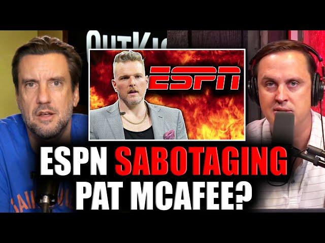 ESPN Is SABOTAGING Pat McAfee's Show?! | Clay Travis | OutKick Hot Mic