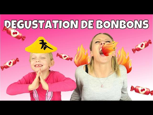 • DEGUSTATION BONBONS : LOUANE LIT LE JAPONAIS ET JE PRENDS FEU !! •