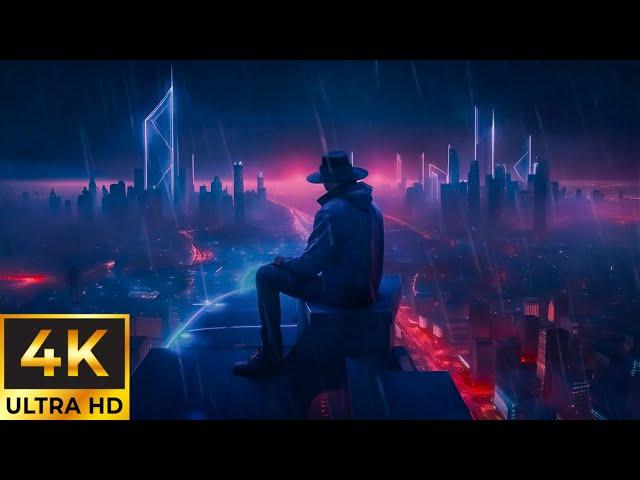 Professional Storytelling | SCARY STORIES | 4K UHD Rain & Thunderstorm Video | (Scary Stories)