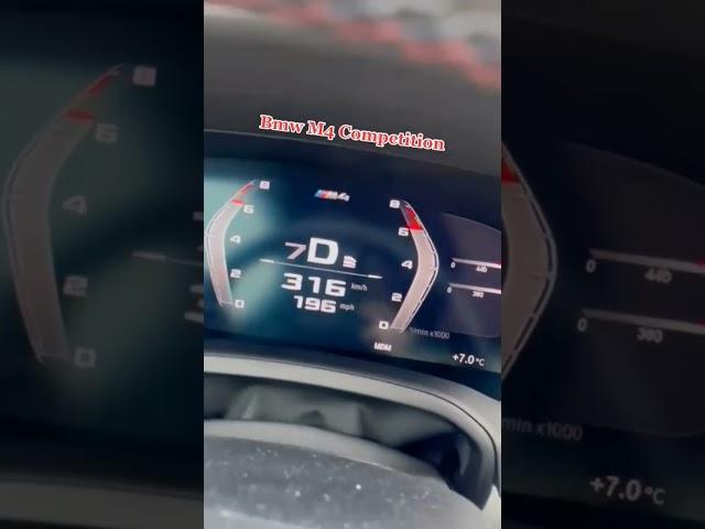 BMW M4 Competition Top Speed