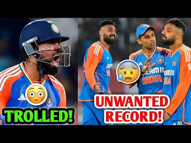 Varun Chakravarty MOST UNWANTED RECORD  Hardik gets TROLLED  India Vs England T20 News