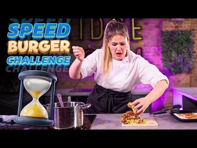 Poppy Cooks makes the BEST Burger she can in Under 10 Minutes Ep.16 | Sorted Food