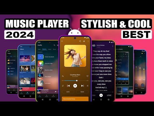 Best Looking Music Player For Android | Stylish Music Player App For Android