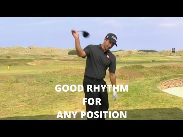 Adam Scott Golf Swing Drill - Rhythm is Everything