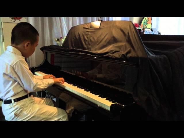 Jimmy Xu Xin Cheng (6), plays Beethoven Sonatina in G, complete