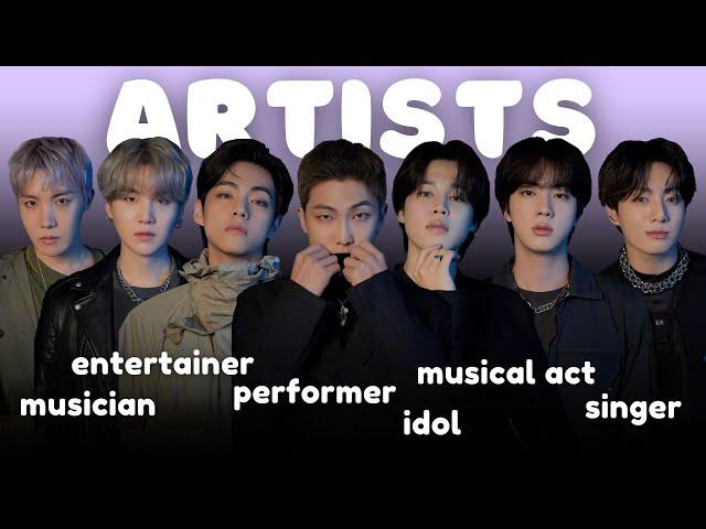 performers vs artists | bts, the kpop framework and the mainstream music industry