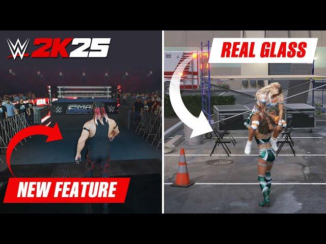 WWE 2K25: 10 New & Returning Features! (Includes New Gameplay)