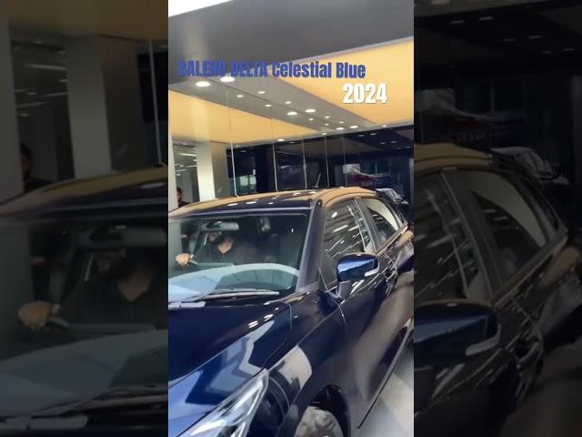 New Baleno Delta variant 2024, Celestial Blue , Taking Delivery #balenodelta #baleno #nexa #2024