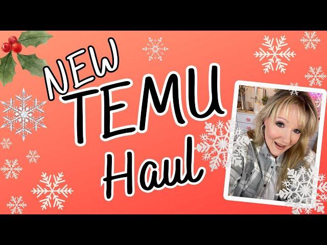 NEW TEMU HAUL WITH HOLIDAY DECOR & GIFT IDEAS