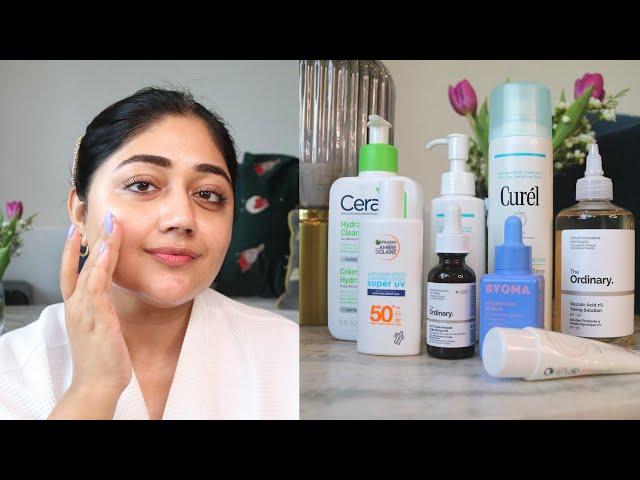 Skincare Routine for Dry Skin | Affordable UK Drugstore products | corallista