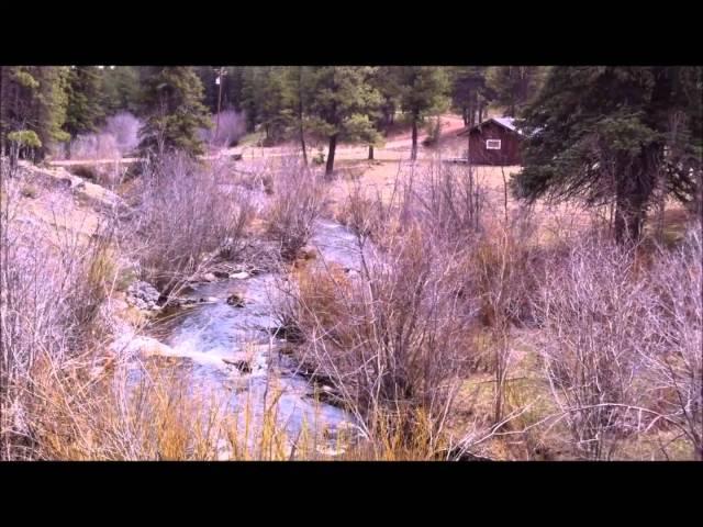 Creek Running beside New Mexico 126 Going to Santa Fe