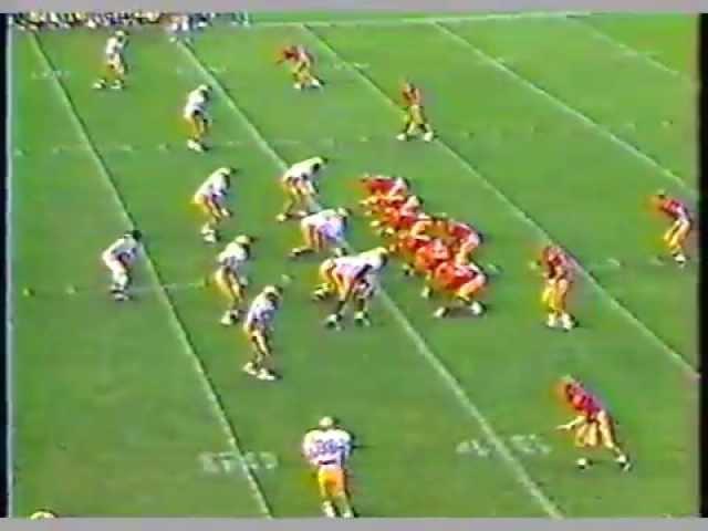 1992 Guelph Gryphon Football Highlight Video - Part1