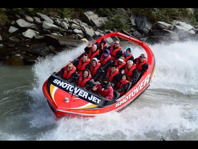 Shotover River Jet Boat Video - Queenstown, New Zealand