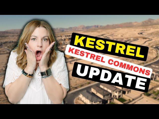 Update on Kestrel Village & Kestrel Commons in Summerlin West | New Drone Footage