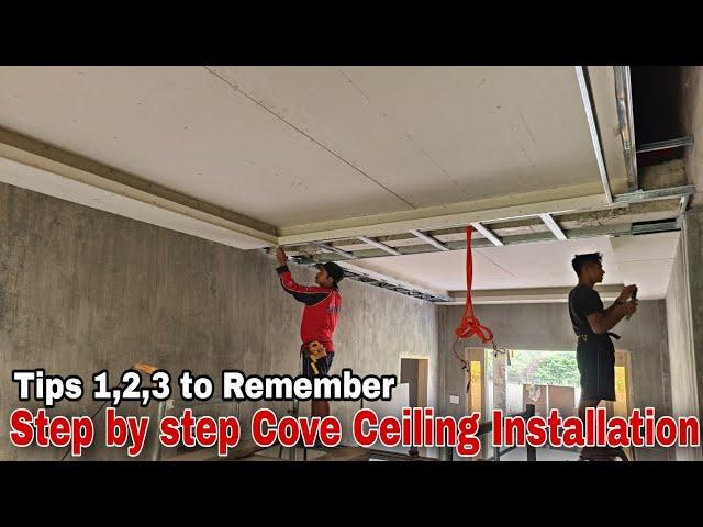 Cove Ceiling Installation Step By Step more Tips to Remember