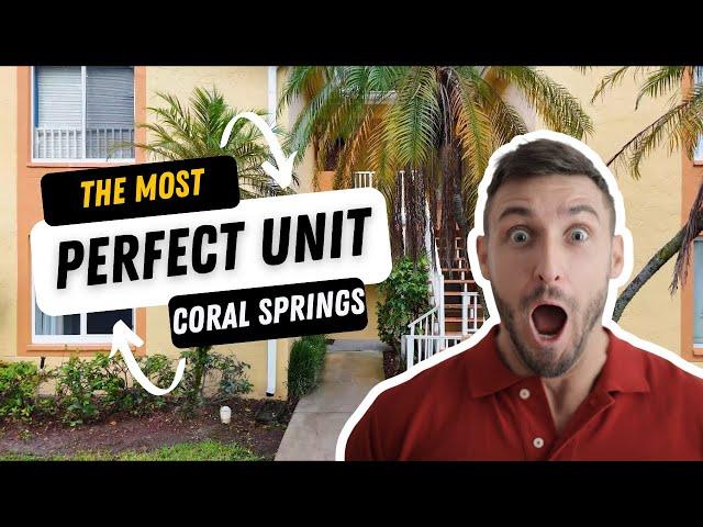 We Found THE Perfect Move-In Ready Condo in Coral Springs