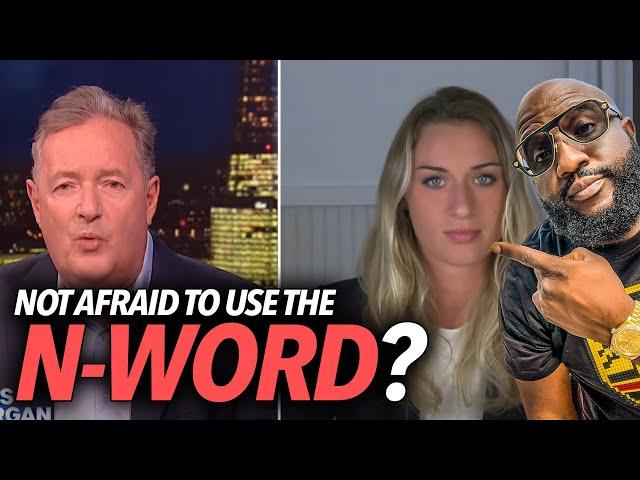 "I Used the N-Word Whenever I Want To," White Woman Holds Her Ground Against Piers Morgan On Blacks?