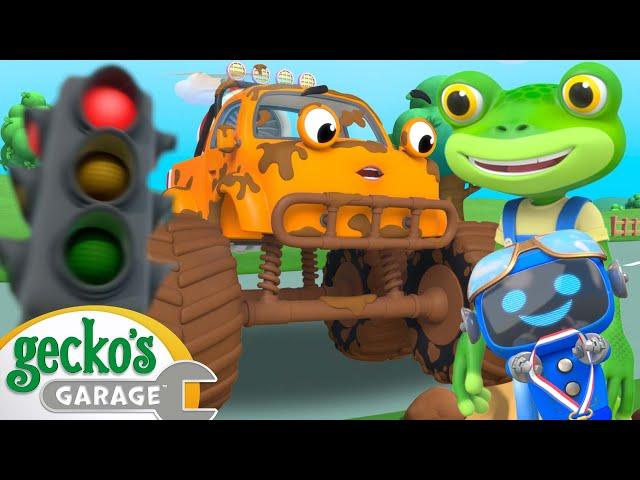 Ready, Get Set, GO! | The Big Race | Gecko's Garage | Trucks For Children | Cartoons For Kids