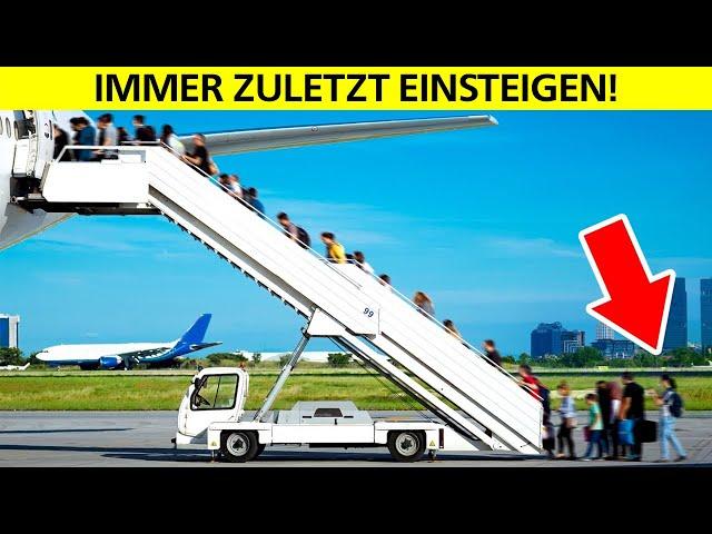 8 Flugzeug Geheimnisse, die Passagiere nicht wissen sollen