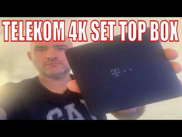 Telekom 4K set up box - android tv